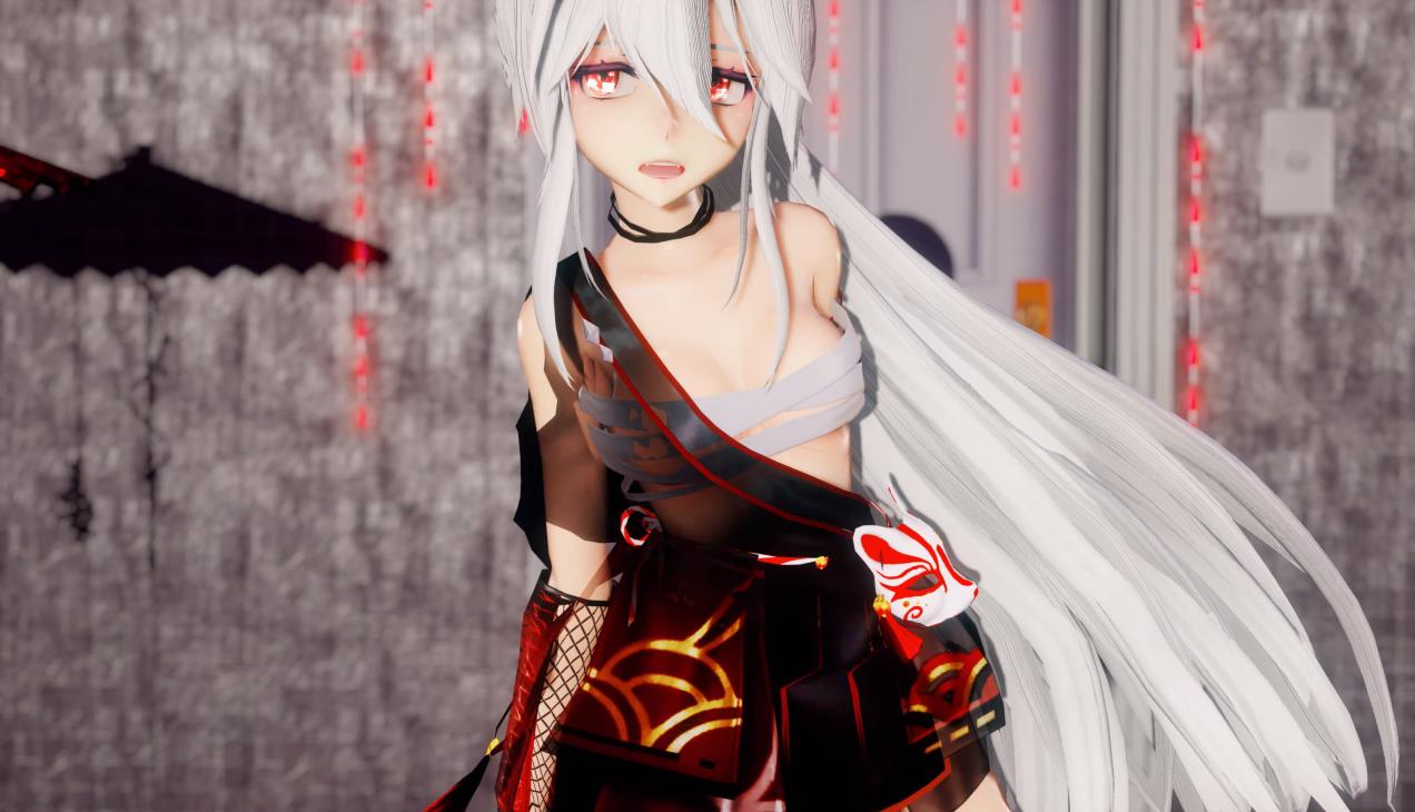 [MMD/4K画质] 하쿠(弱音HAKU) – 스노비즘(SNOBBISM) [660MB]-神域次元