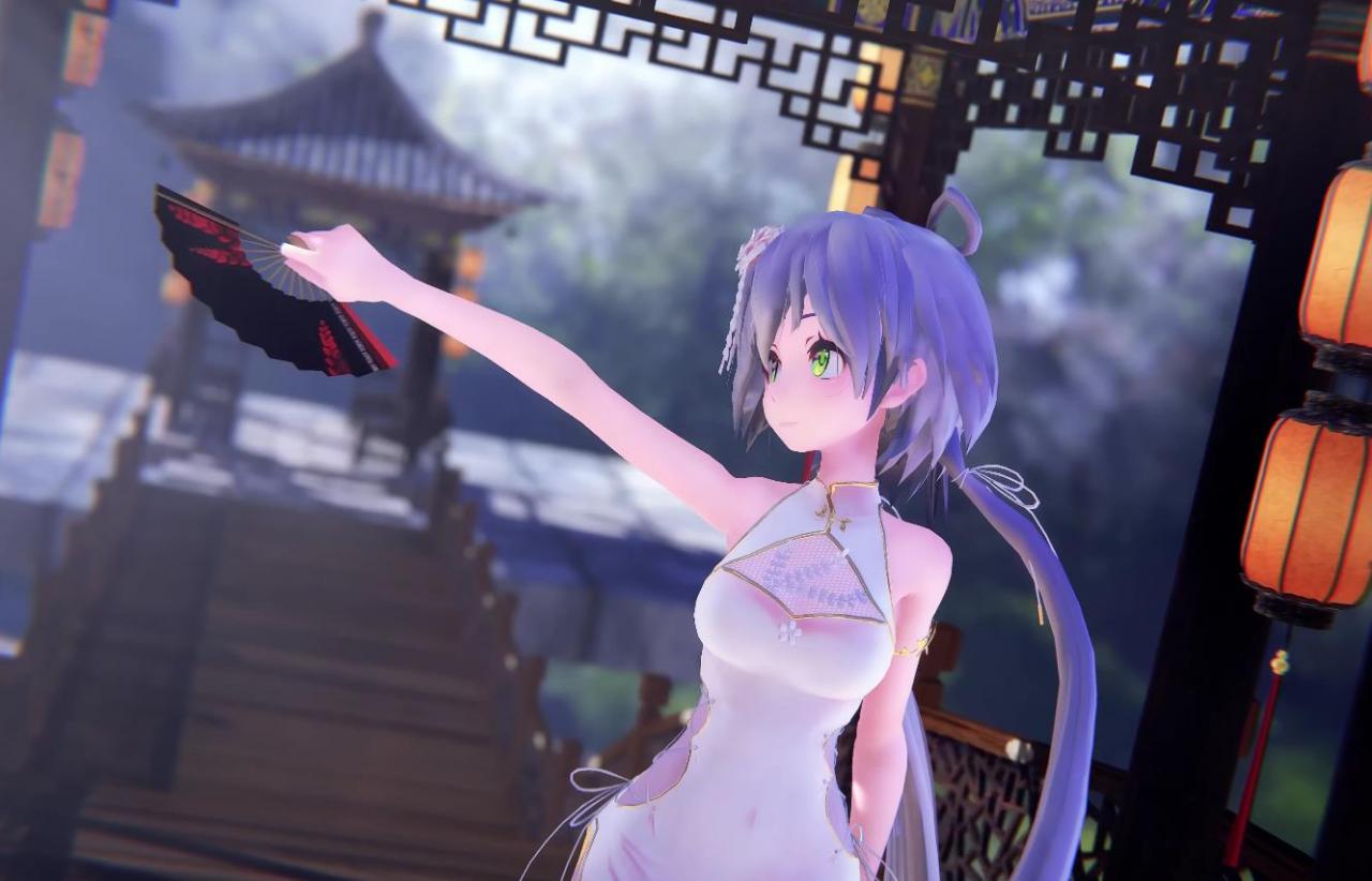 [MMD/4K]TDA Luo Tianyi – 花月成双 [526M]-神域次元