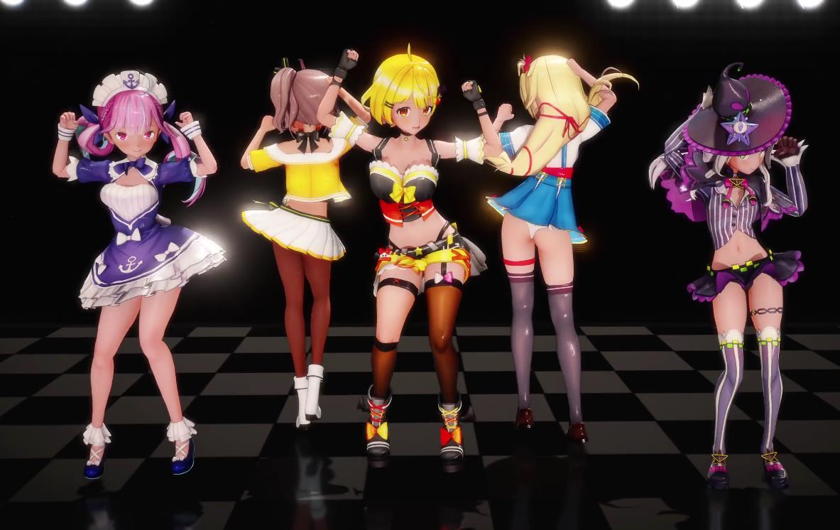 [MMD/4K] ほどよくローアングルでITZY WANNABE 紳士向け [613MB]-神域次元