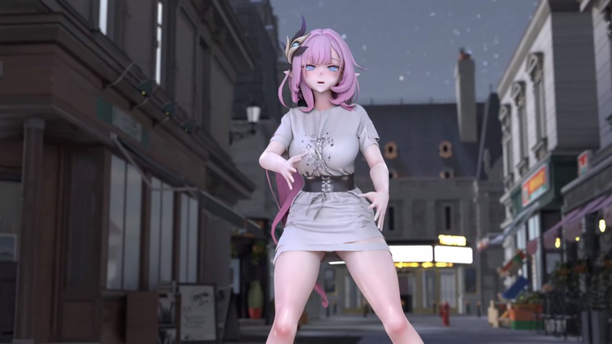 [MMD/4K] Elysia – chewy chewy 118 – 愛莉希雅 [339MB]-神域次元