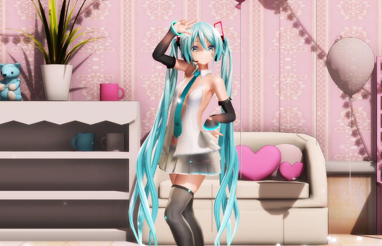 [MMD/4K画质] つみ式初音ミクで「愛言葉Ⅲ」 [648M]-神域次元