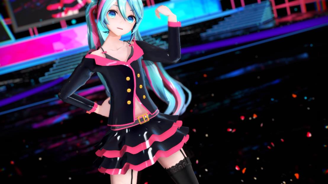 [MMD/4K画质]YYB MIKU MMD/甜心恶魔  [515M]-神域次元