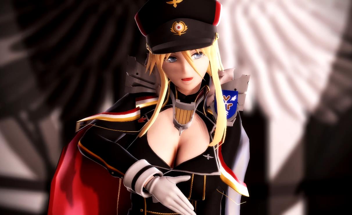 [MMD/4K][A]ddiction ビスマルク [467M]-神域次元