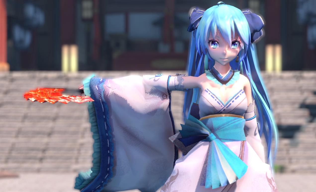 [MMD/4K]Tda式改変ミクで – 響喜乱舞 [435M]-神域次元