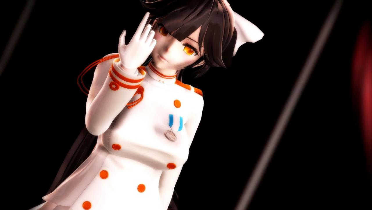 [MMD/4K画质]Love Me If You Can 愛宕.高雄 [438M]-神域次元