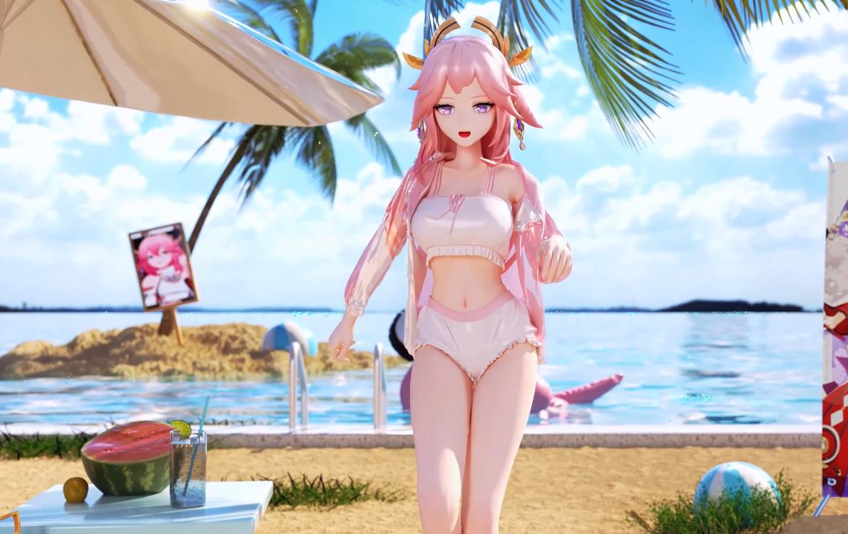 [MMD/4K画质]Yae Miko – Nice Body [232M]-神域次元