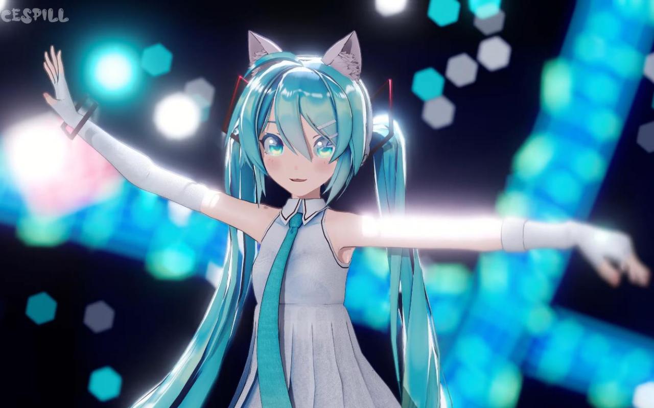 [MMD/4K]Electric Angel [Sour Hatsune Miku] [484M]-神域次元