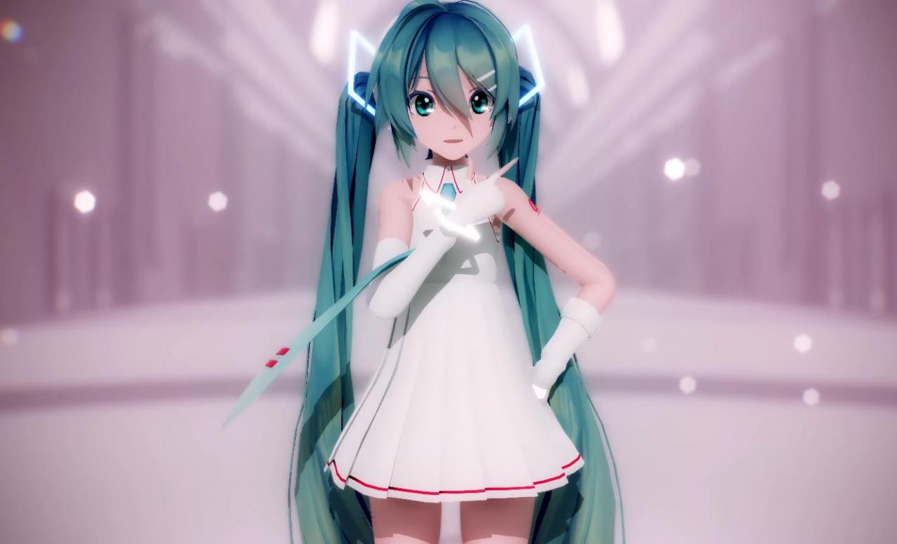 [MMD/4K] サンタビキニ 二次元初音 [359M]-神域次元