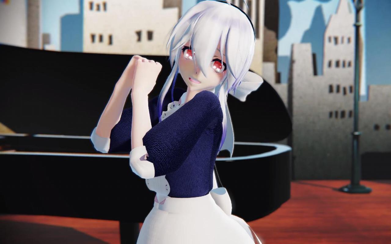 [MMD/4K] Haku [からくりピエロ / Karakuri Pierrot] [558M]-神域次元