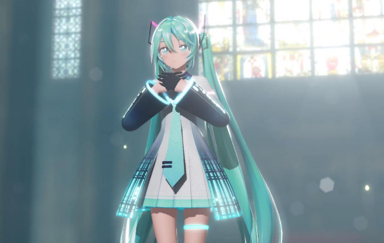 [MMD/4K画质] ray YYB式初音ミク [639M]-神域次元