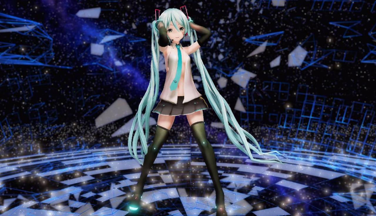 [MMD/4K]つみ式初音ミクで「ヒビカセ」 [792M]-神域次元