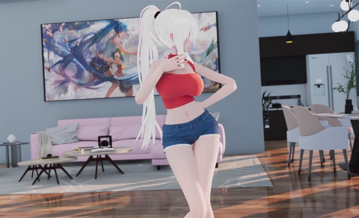 [MMD/4K画质] Yowane Haku – 빙글뱅글(Bingle Bangle) [1V/397M]-神域次元