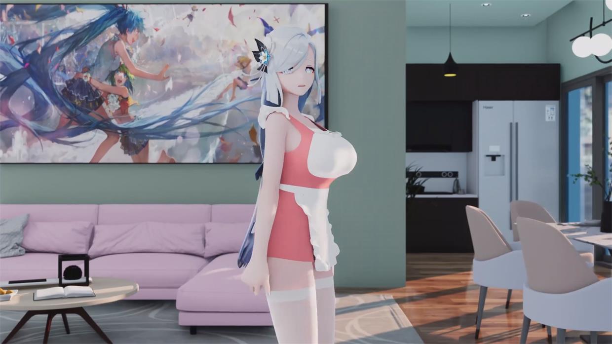 [MMD/4K画质] Shenhe – 女 仆 申 鹤 [1V/216M]-神域次元