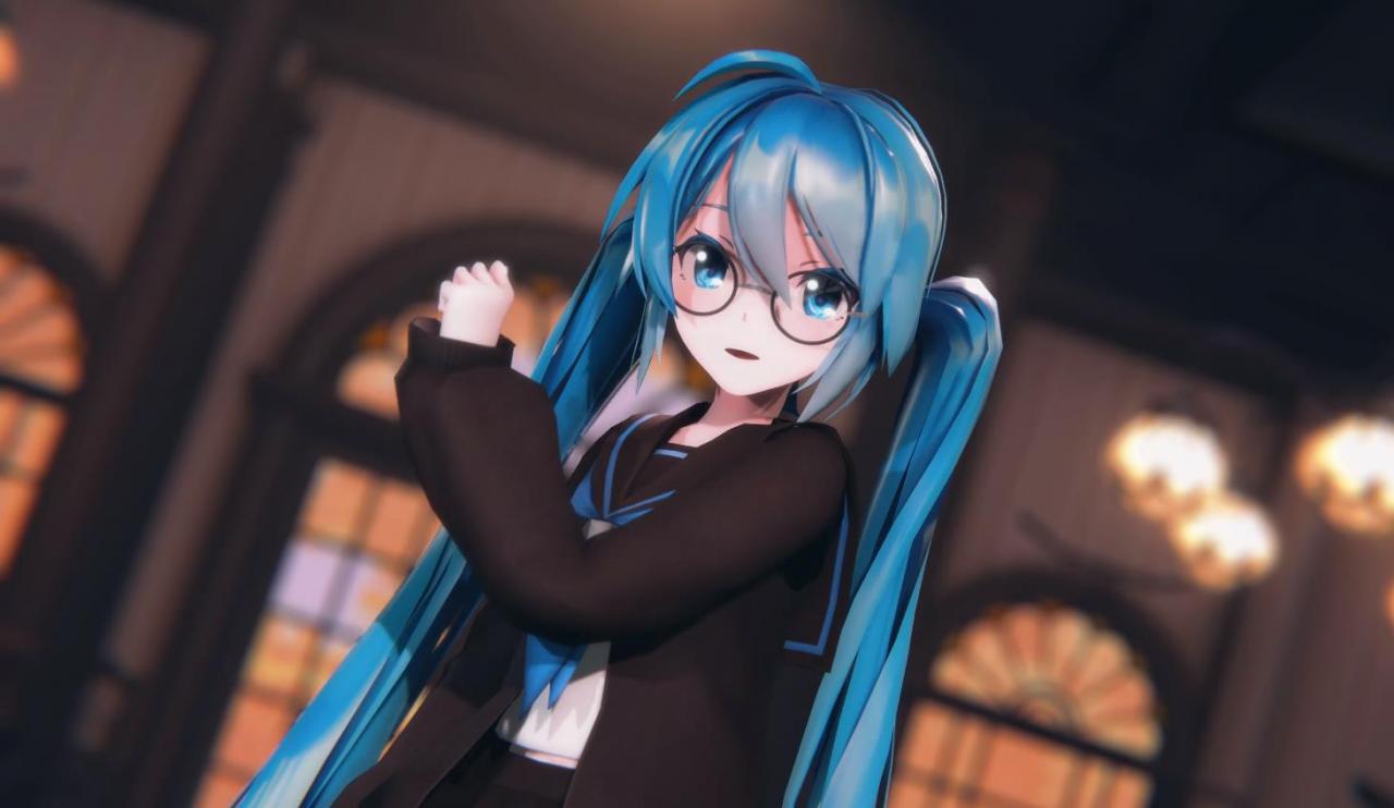 [MMD/4K] 純情スカート – sour式改変初音ミク [383M]-神域次元