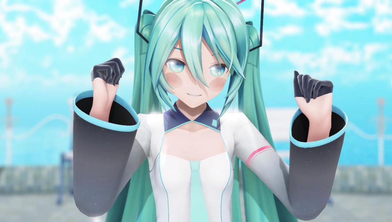 [MMD/4K] 愛の詩 / YYB式初音ミク [529M]-神域次元