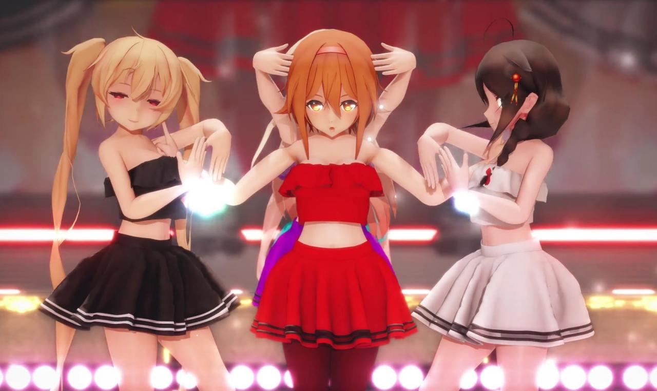 [MMD/4K画质] 白露型でパンチライブ/ITZY "WANNABE" [494M]-神域次元