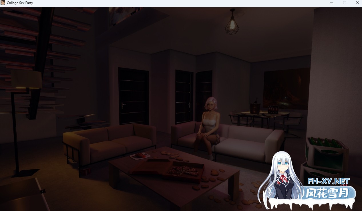 [3D/新作/欧美SLG/STEAM官中]College s~e~x party~大学X爱派对 动态步兵[1G/ 微云]-神域次元