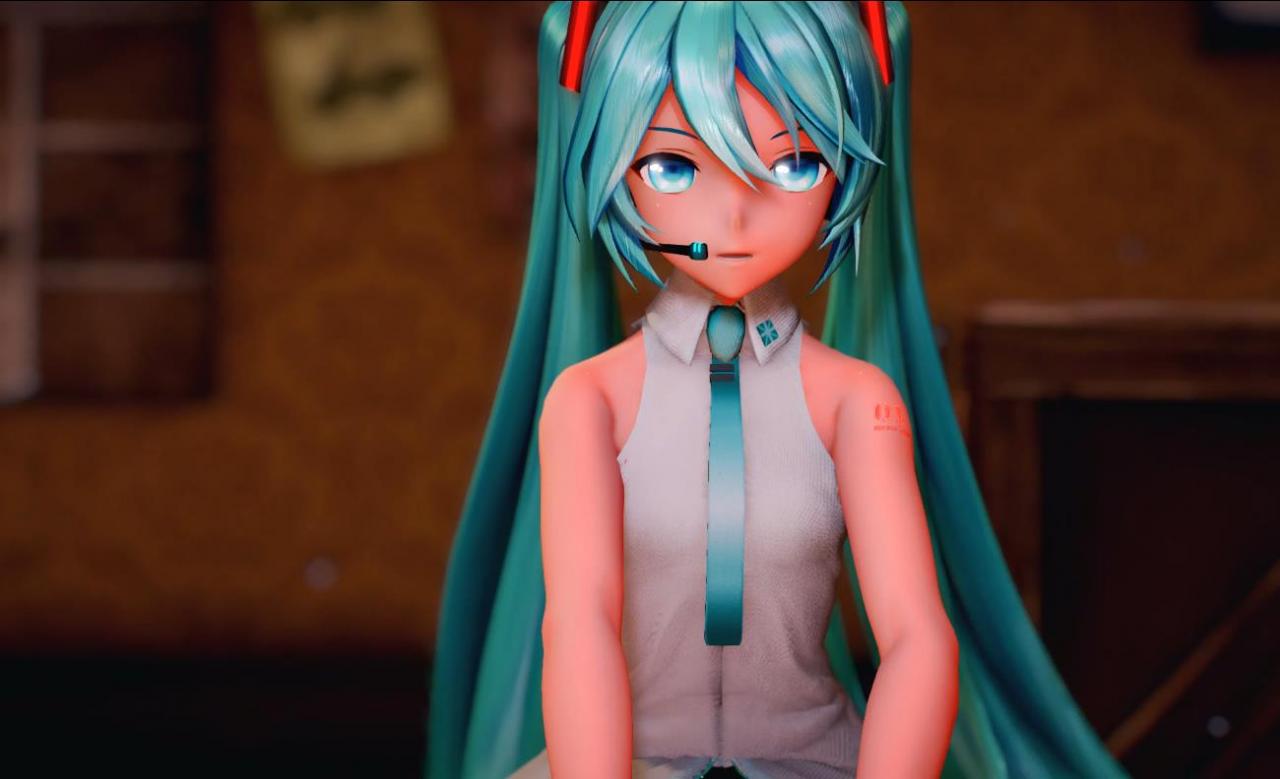 [MMD/4K]YYB初音ミク Baby こっち向いて [419M]-神域次元