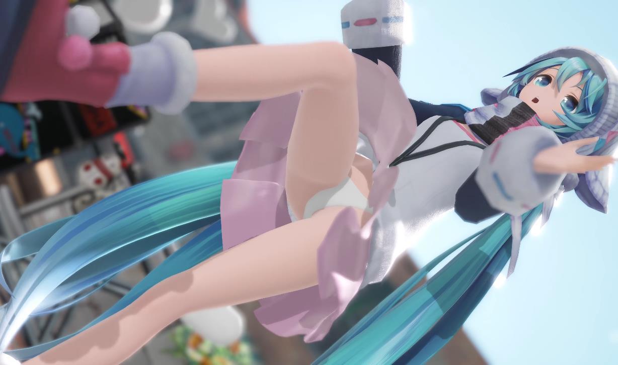 [MMD/4K] YYB式冬ミク – WAVEFILE [781M]-神域次元