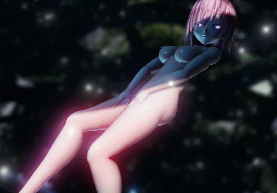 [MMD_4K]_Mashu_Kyrielight_Dark_sea_adventure【度云/1.1G】-神域次元