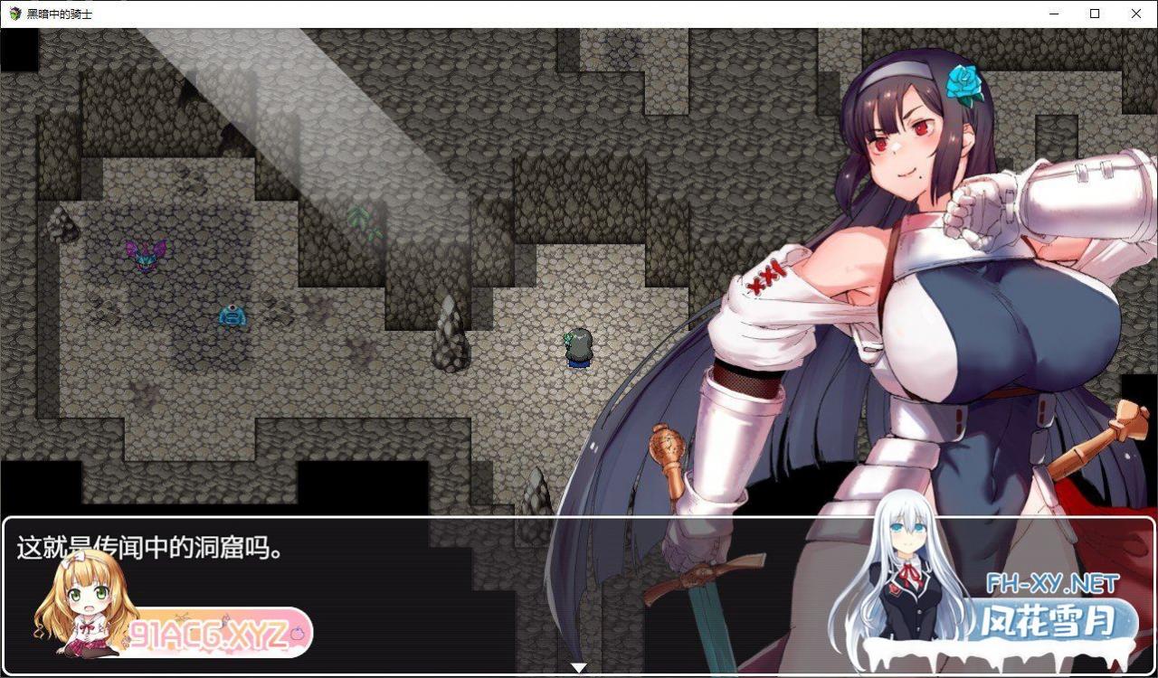 [RPG/汉化]黑暗中的骑士 内嵌AI汉化版+全CG存档[新汉化][1.6G]-神域次元