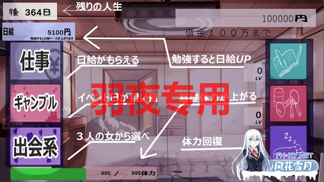 [SLG/新作] 立ちんぽ女の受精記録 [1.2G/度盘]-神域次元