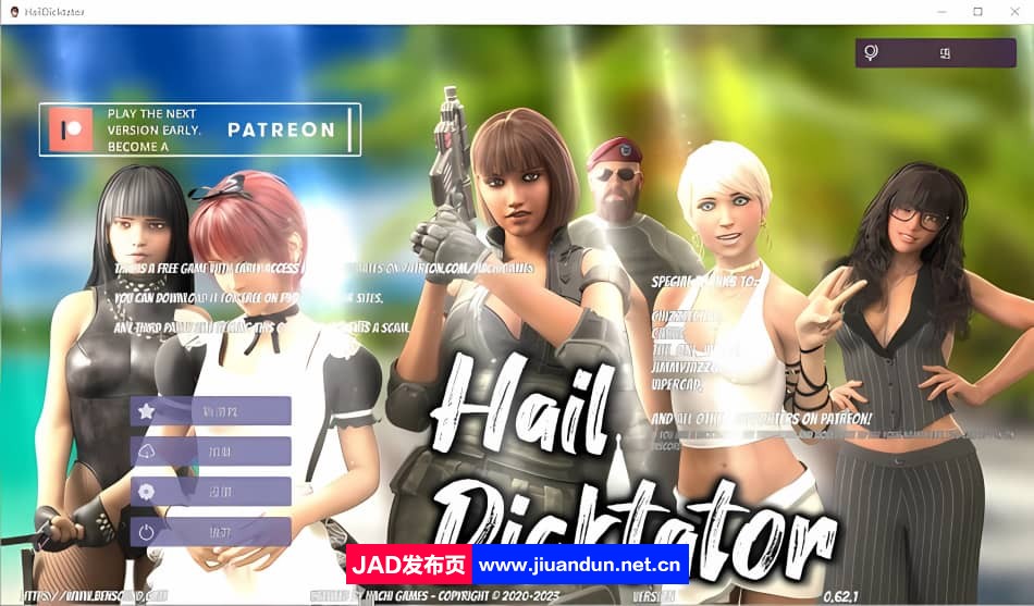 [SLG/汉化] 冰雹独裁者Hail Dicktator ver0.62.1 PC+安卓官方汉化版 [6G]-神域次元