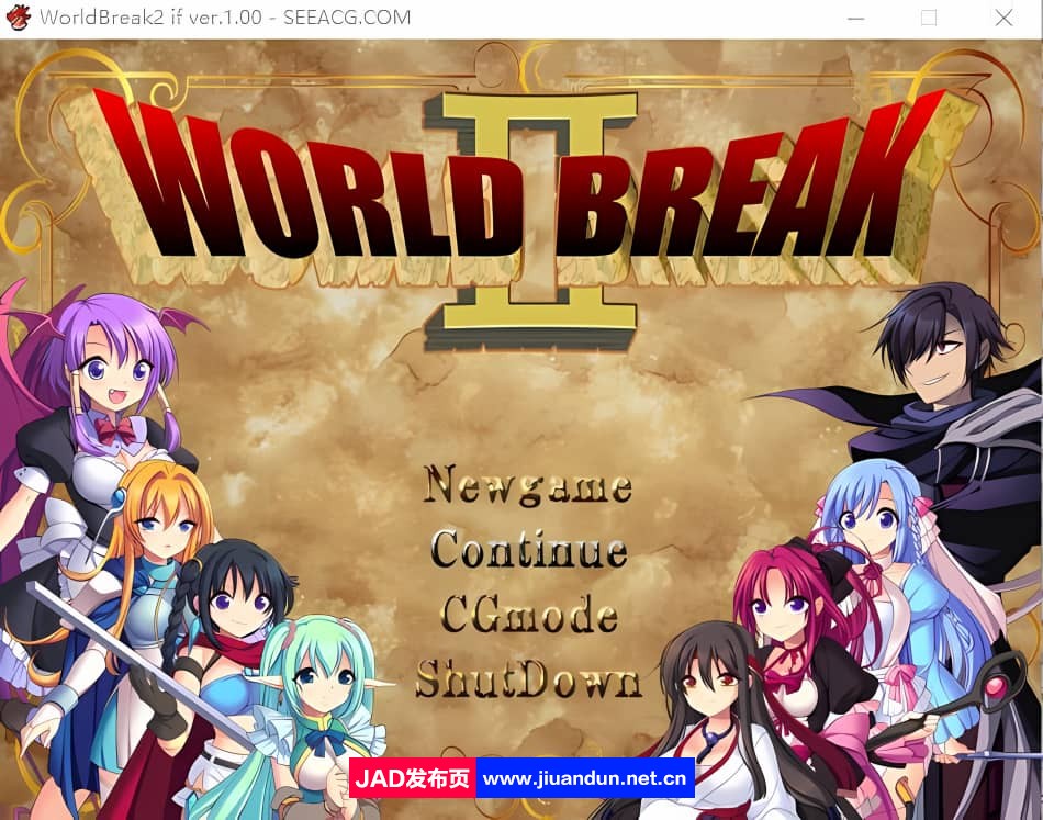 [日式RPG/汉化] 魔王毁灭世界 WorldBreak2 if PC+安卓汉化版+全CG存档+攻略[1.4G]-神域次元