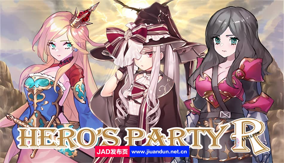 【战棋SLG/中文】英雄派对：HERO’S PARTY R 官方中文版【新作/500M】-神域次元